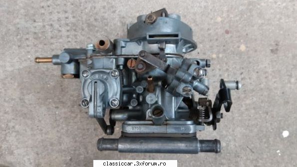 vnd carburator dublu corp weber dir renault r12 (dacia 1300) dr.