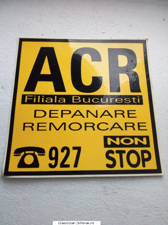 piese noi renault adaug sticker acr original, este din bine poate folosit ron transport