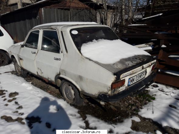 prin baia mare 1300 turbo romanizat. interesant avut tavita baterie forma inima.