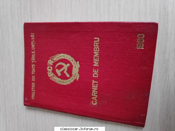 carnet pcr 1980 cineva așa ceva? privat oferte.