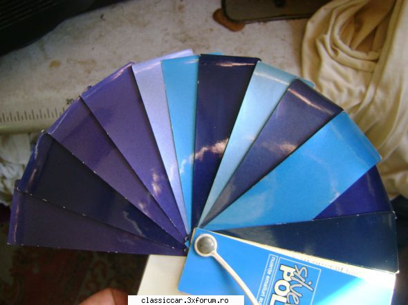 paletar coduri culori dacia anii 90-98 astea sunt cele albastre Admin
