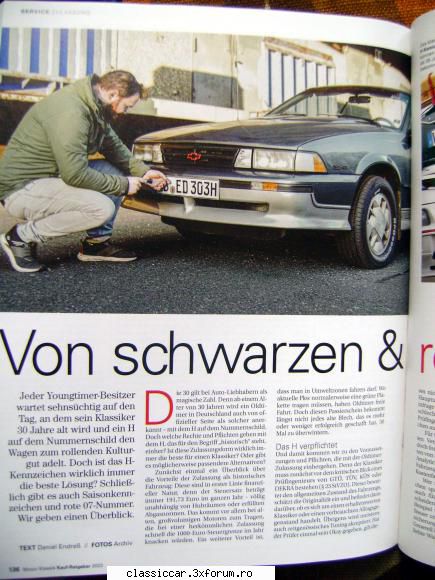 cum fac nemtii... despre numere istorice, sezoniere, combinate numere variante nemtii oldtimer sau Admin