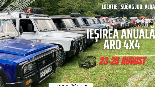 :hi: iesire aro 4x4, august 2024