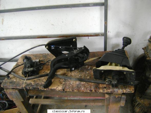renault super5 1.4 gts 1990 zilele trecute demontat cea rosie pedalele, cablul ambreiaj timoneria Admin