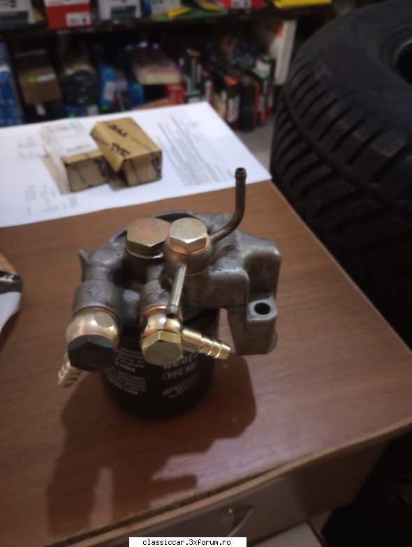 gata...am rezolvat problema recladirii bateriei filtrului de pot elimina filtrul carfil de aro,