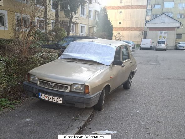 prin arges interesant lucru despre dacia asta: acu' mult timp avusese facelift cn4, �nsă data