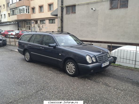 prin arges e320 wagon (n-am mai văzut din astea mult timp)