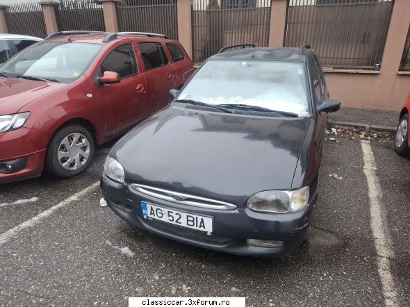 prin arges ford escort station wagon; foarte mult timp&nbsp;