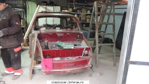 volkswagen type 1600 din 1966 ceva poze din garajul nou care l-am facut 2023 sau 2024 numai stiu