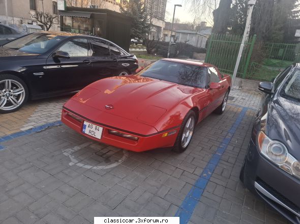 prin arges avut să dau ochii din nou, acest corvette c4! Știu că mai este exemplar