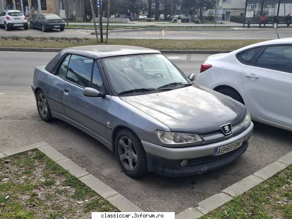 prin arges peugeot 306 cabriolet doilea exemplar care l-am văzut și care-i din mai unu'