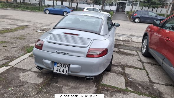 prin arges 911 carrera din 996 (nu știu dacă mai văzut unu' foarte și aleatorie