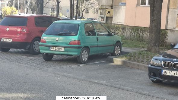 peugeot 108, surprins �n zonă unde am acea honda crx  :zzz: de prin arges