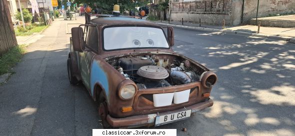 prin arges mai afla ș-un trabant ce-l imită