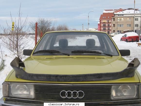 audi 100 -1980- vand buza veche (50lei) aripi fata (120 ambele). daca stiti cineva alta, dar mi-ar