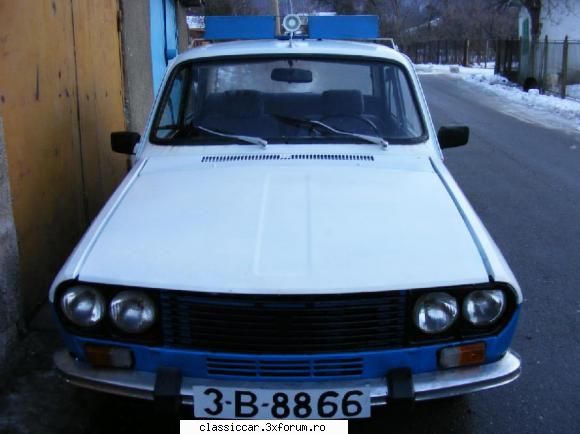 dacia 1300 militia din fata