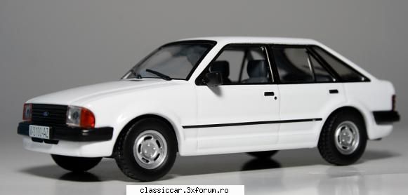 modelism machetute ford escort