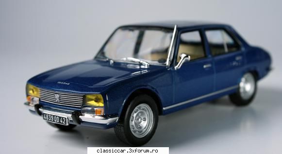 modelism machetute peugeot 504