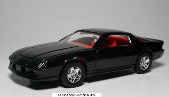 modelism machetute chevrolet camaro