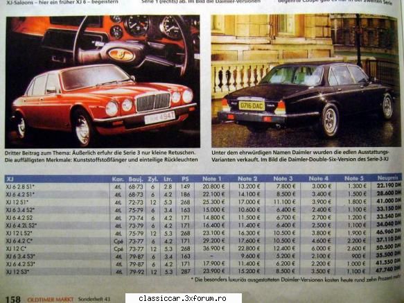 restaurare daimler (jaguar) xj6 din 1978 scris:sa fabricat pina 1979!!nici talon apare jaguar numai Admin