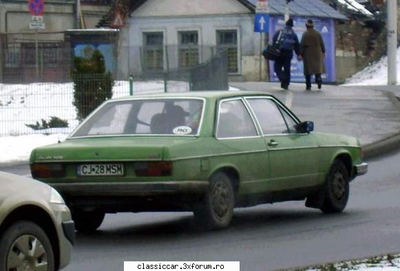 audi 100 -1980- ti-am promis poze, dar tot fugea aparat!azi l-am prins stop. Admin