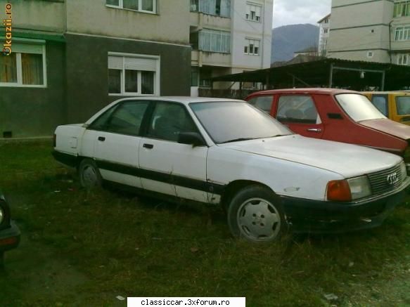 audi 100 -1980- sunt cale ganduri jantele astea 100 mai nou. ziceti? bine?