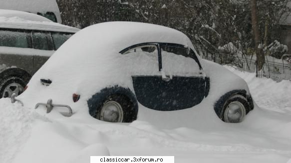 kdf-ul masina mers cam dupa fiecare ninsoare mare din bucuresti, facut fata ajutat destul mult iarna