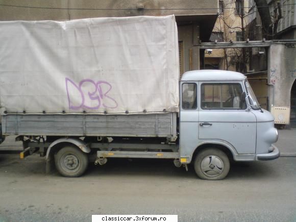 barkas b1000 camioneta azi, iesirea din servici, fost identific camioneta din bucuresti .per