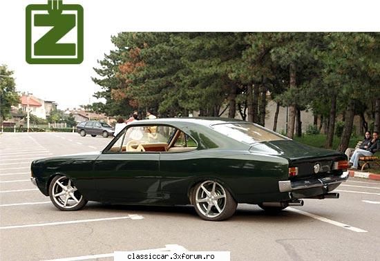 vanatoarea opeluri pont! opelul rekord coupe verde (ph rek), facut ploiesti, zace acum aproape