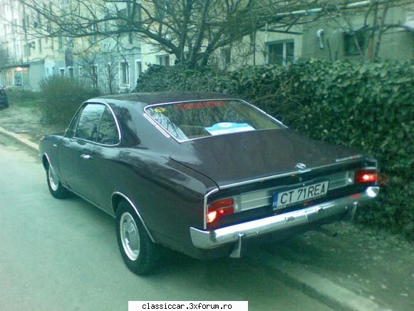 opel rekord 1968 cam 