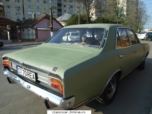 opel rekord 1968 sa  dupa  ce  iese  din 