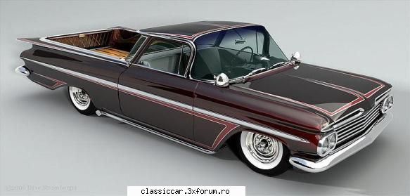 nr. chevrolet camino una din favoritele mele, editia '59-60