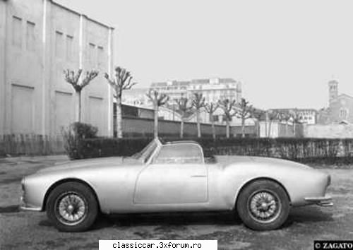 masini clasice alfa romeo 1900 ssz  prototip din 1957 designer zagato Corespondent extern