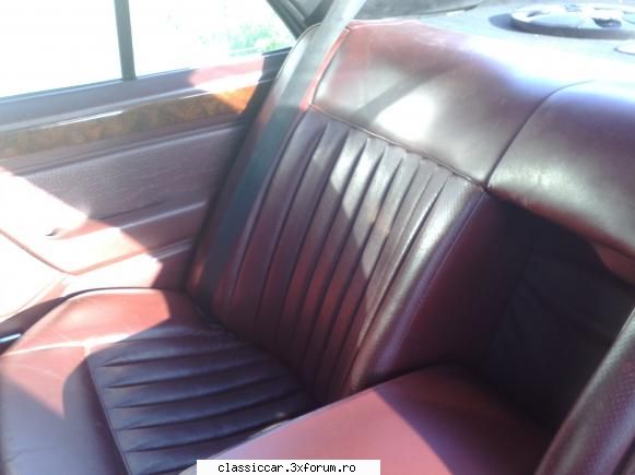 mercedes 124 interior din piele ...