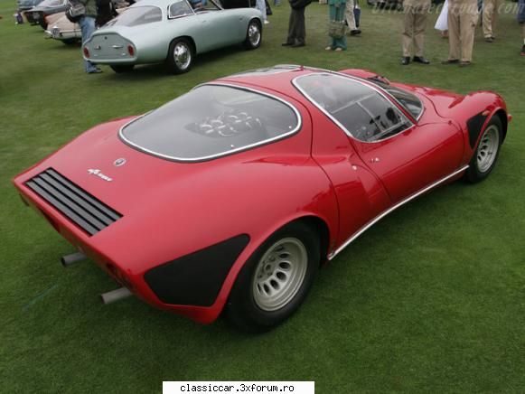 cele mai frumoase masini clasice cele mai clasice. alfa romeo stradale ,model 1967,sau fabricat doar
