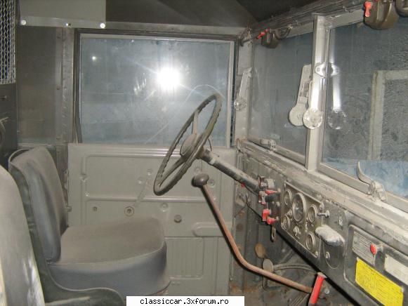 masina americana interior