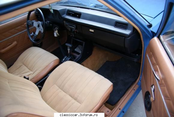 datsun sunny 1979 1.4 (210 usa) interior..