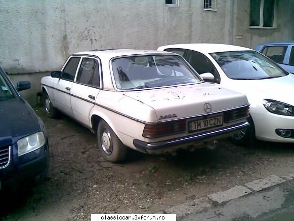 clasice din timisoara merc w123 240d