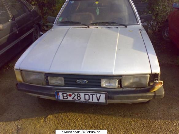 revenire strazi ford taunus mk3 usi 1982 cam asta era mort..