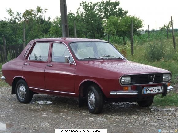 dacia mea 1300 din '74 cand luat-o (din august) mai mers ea  credeti sta frumos sub prelata