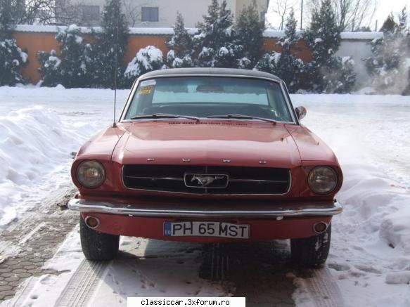 masinile mele ford mustang coupe 1965