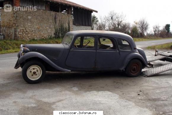 condus prin spania citroen 11cv