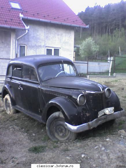 oldtimer gherla, undeva intr'o curte...