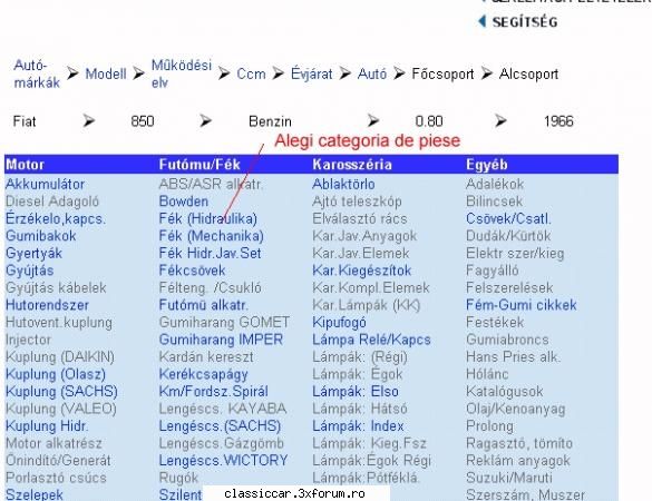 magazine piese cataloage on-line pas 7alegi categoria piese (am ales este albastru, exista stoc, Admin