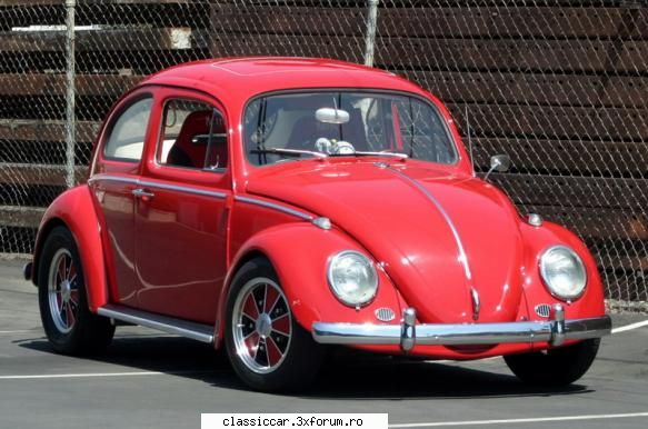 1965 Cal Look Bug Turbo - Asa din fata, pare un Brotac bland! - Din lumea larga