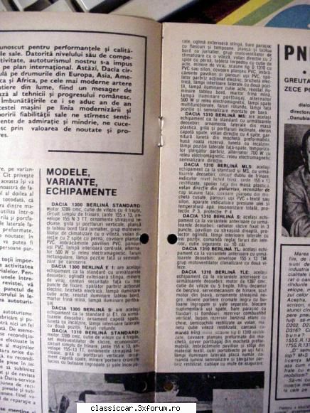 1986 Dacia 1310 MLS - asta este descrierea modelelor - Prezentare masini