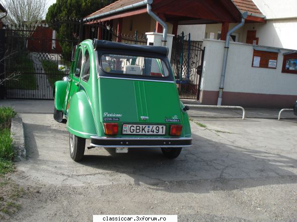 2 CV green ...sauss ente - cv2adi - Prezentare masini