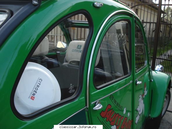 2 CV green ...sauss ente - cv2adi - Prezentare masini