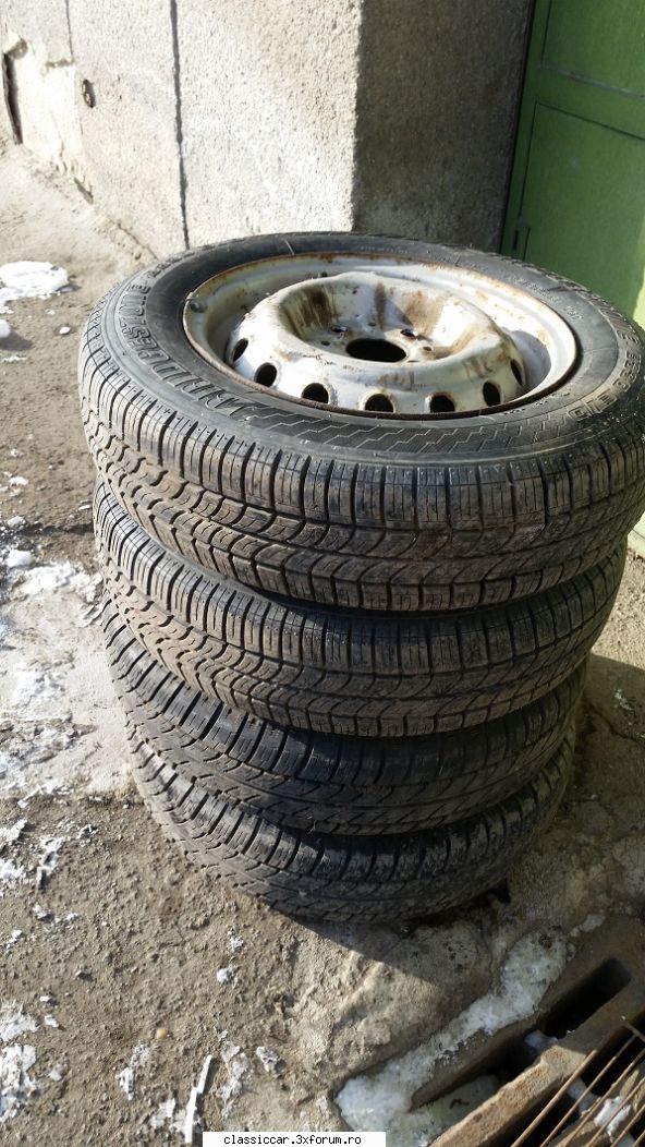 4Jante+4anvelope+16prezoane+4capace Fiat 850 sport/special - cabriolette - Vanzari  piese si accesorii