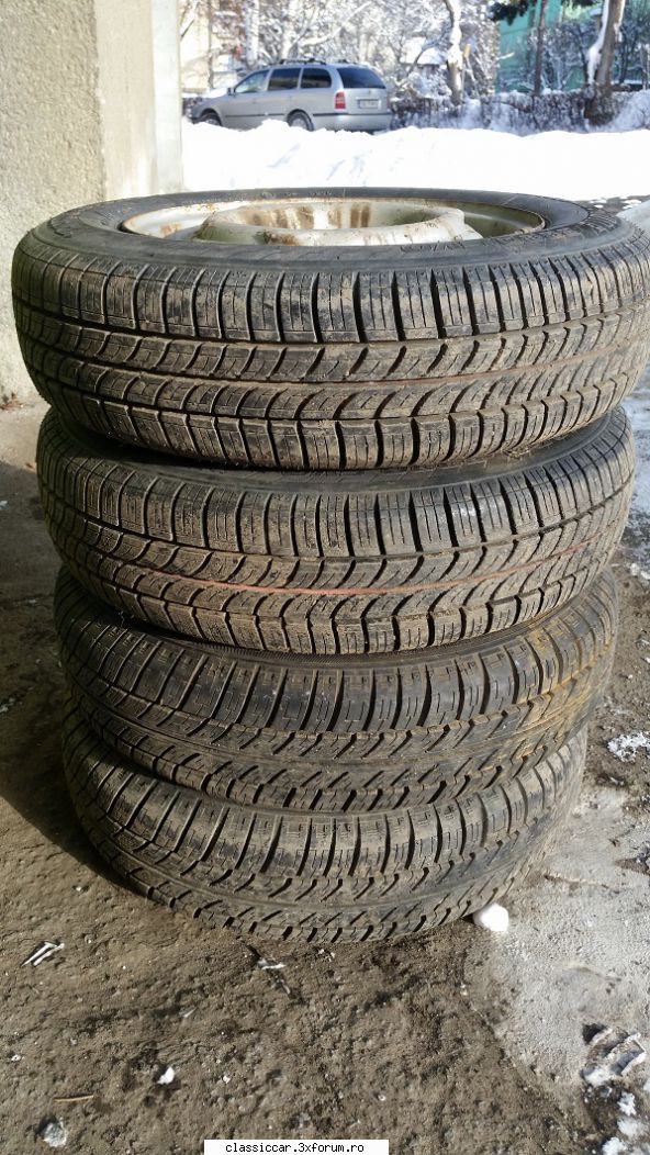 4Jante+4anvelope+16prezoane+4capace Fiat 850 sport/special - cabriolette - Vanzari  piese si accesorii